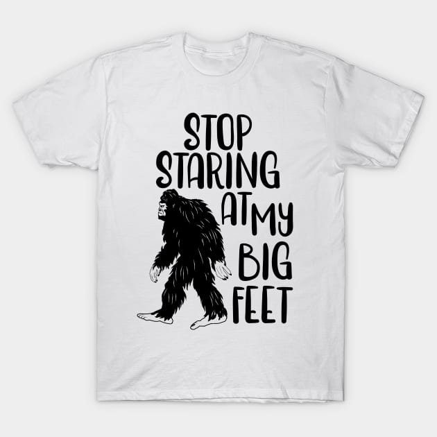 Bigfoot T-Shirt by Tesszero